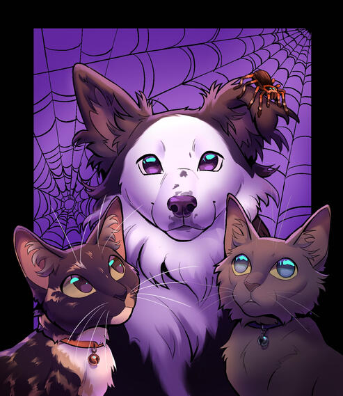 Pet Family Portrait 2025