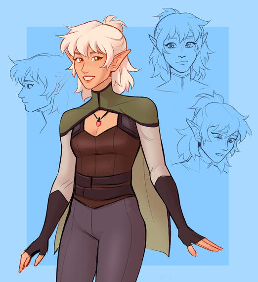Elf Character Page 2025